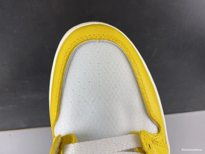 MaikeSneakers AQ0818-149 Air Yellow-Cone NRG Powder x Jordan White Dark Off-White 1 0708